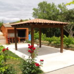 Cenador a cuatro aguas en Fuenmayor La Rioja